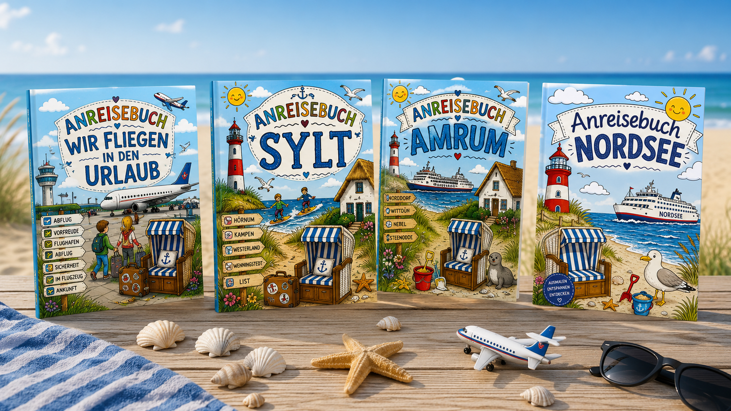 Anreisebücher ab 3 Jahren