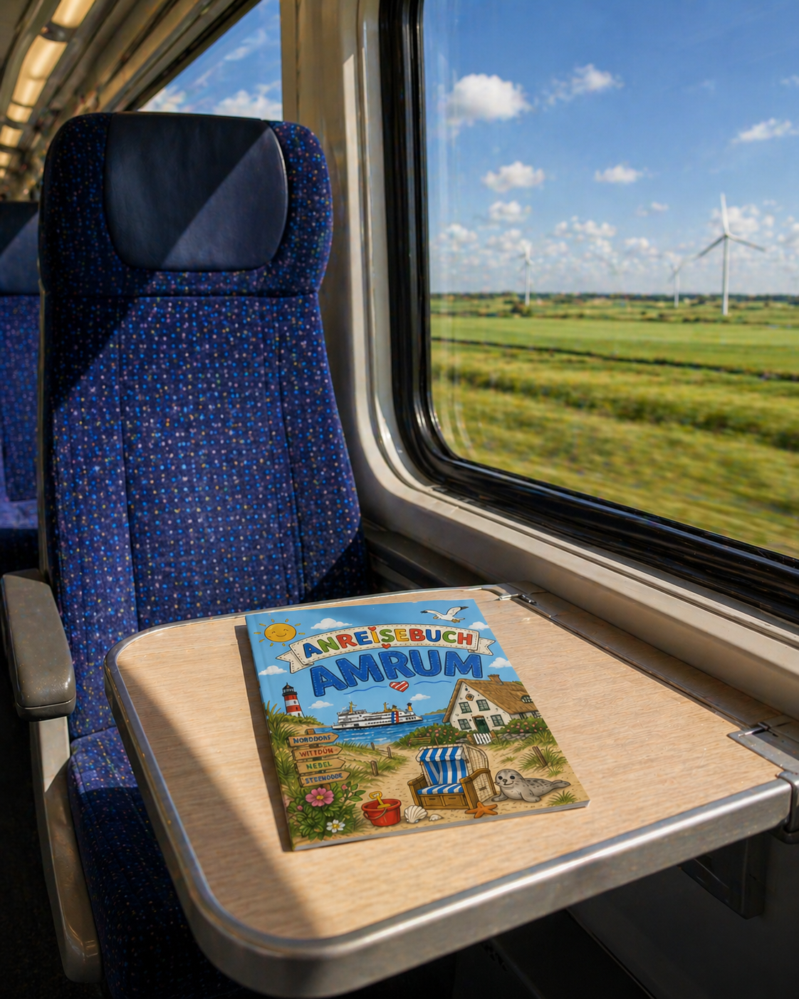 Anreisebuch Amrum – Das kreative Beschäftigungsbuch für kleine Inselentdecker