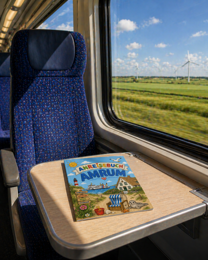 Anreisebuch Amrum – Das kreative Beschäftigungsbuch für kleine Inselentdecker