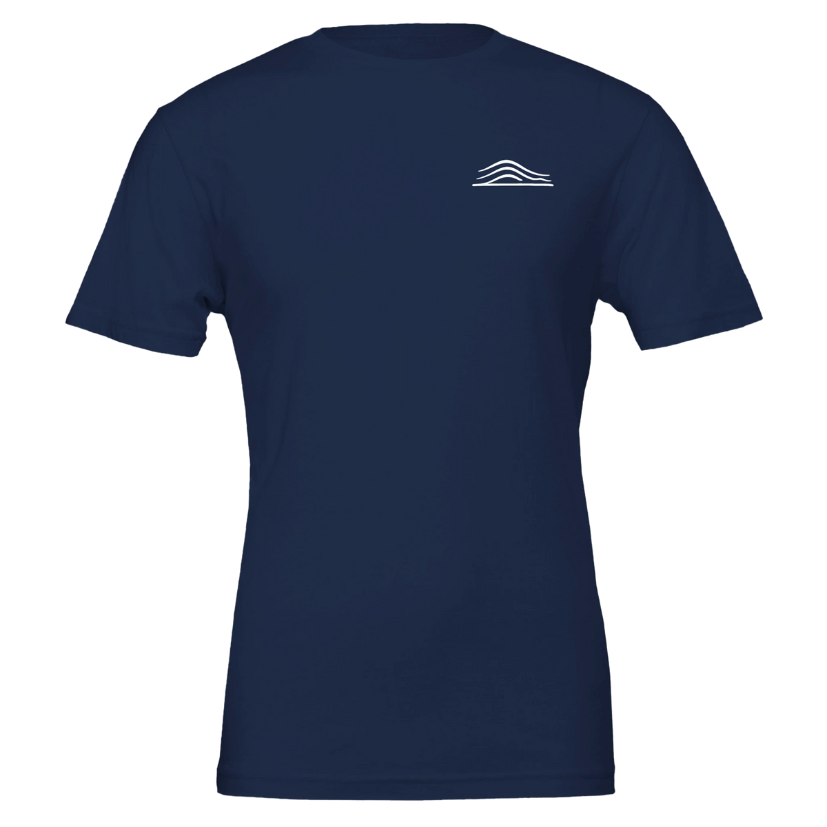 Tied & Watt Premium-T-Shirt im maritimen Küstenstil