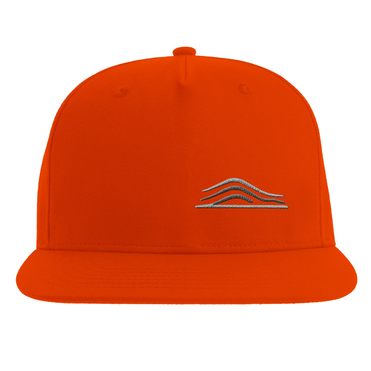 Tied & Watt Retro Snapback Cap – Detailansicht