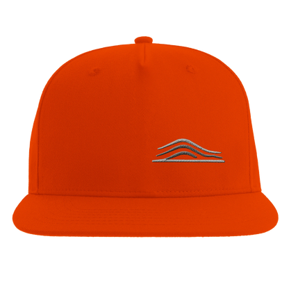 Tied & Watt Retro Snapback Cap – Detailansicht